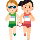 最新の心理療法『解決志向アプローチ』は、「視覚障害ランナーと伴走者」同様「横並び：並走」タイプ